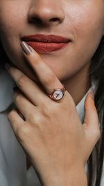 The Time Keeper Rose Gold Ring