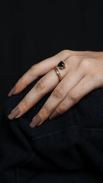 Celestial Bloom Gold Ring