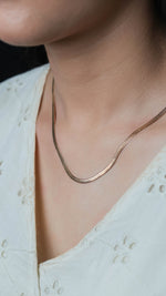Snake Chain Rose Gold