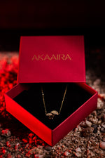 Mystic Mushrooms Gold Necklace