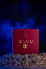 Solstice bloom golden Necklace