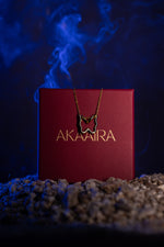 Wings of Gold Butterfly Necklace