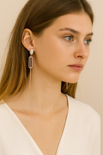 Streamline Rose Gold Earrings