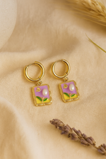 Daydreamer Gold Drop Earings