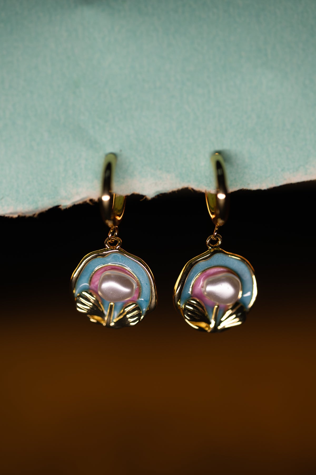 Aura Charm DangleEarrings