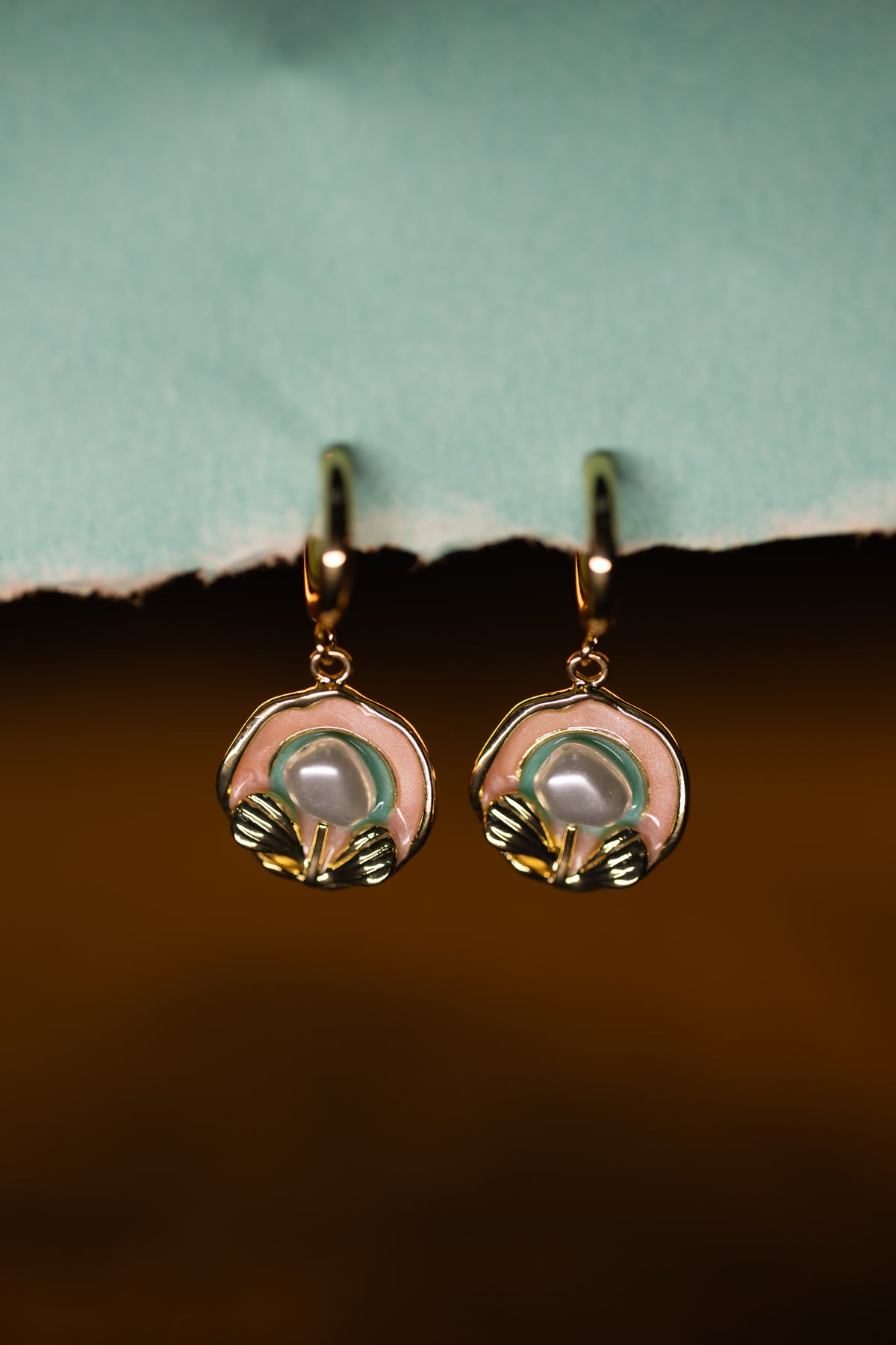 Aura Charm DangleEarrings