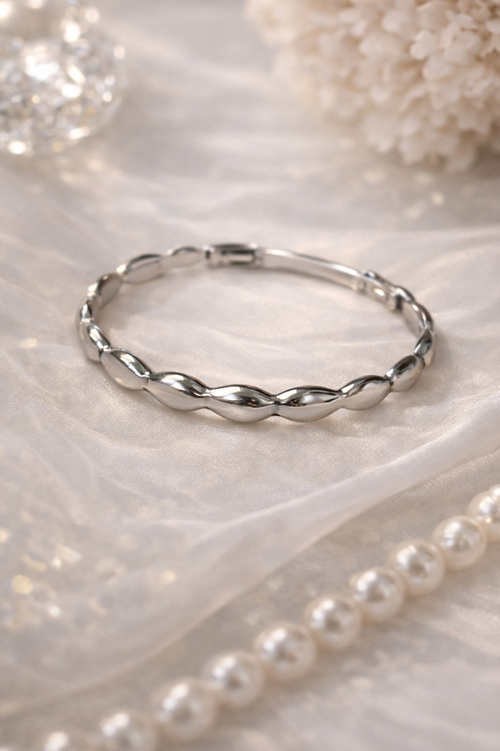 Silver Tide Bracelet