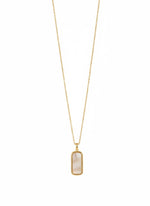 Sleek Bar Rose Gold Necklace