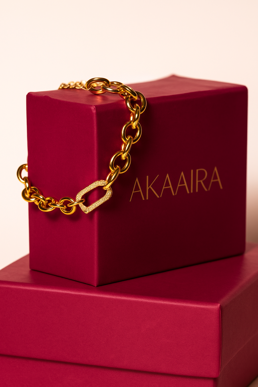 Timeless link Gold Bracelet