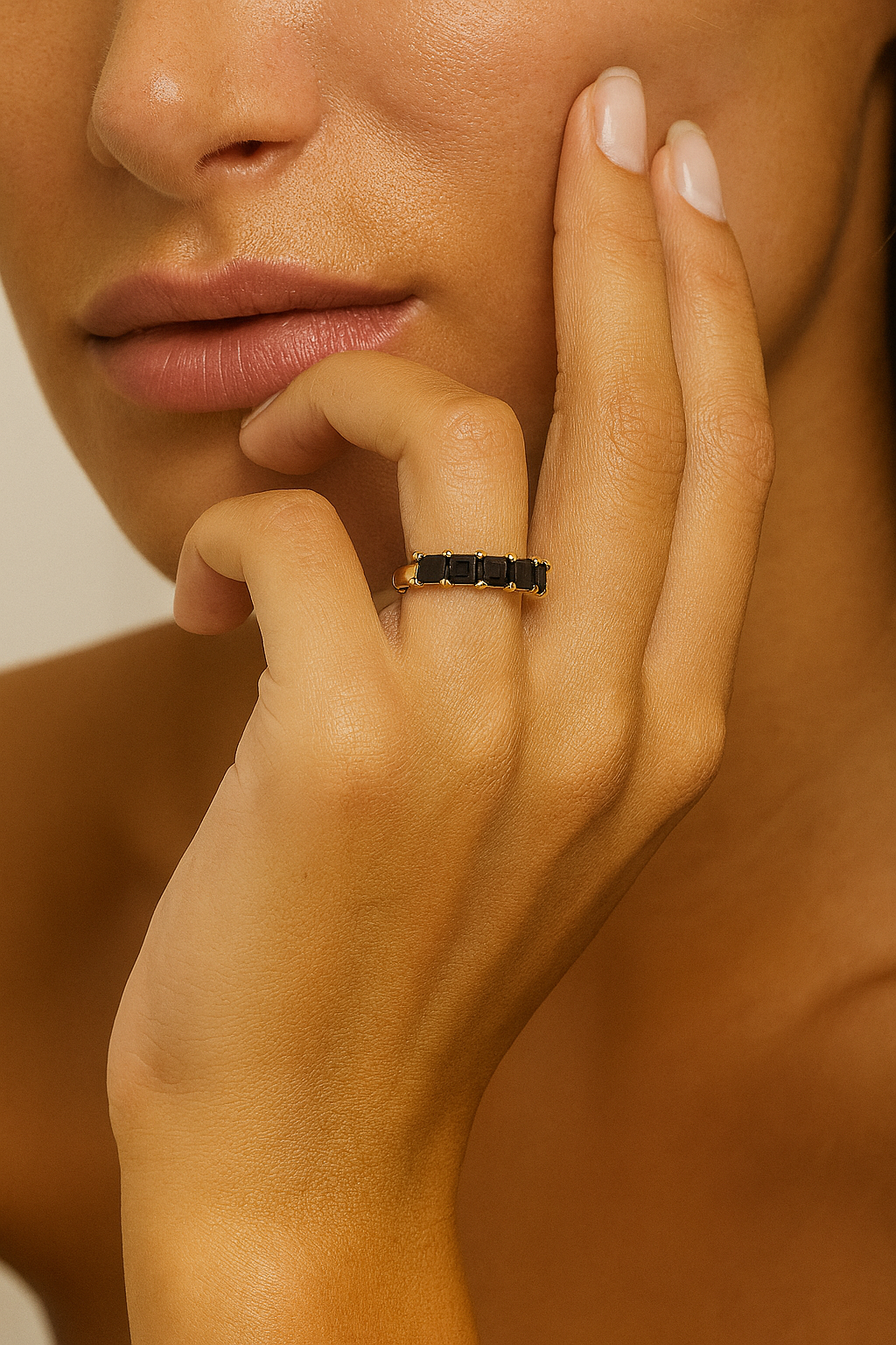 Princess Crown Gold Plated Anti-Tarnish Ring