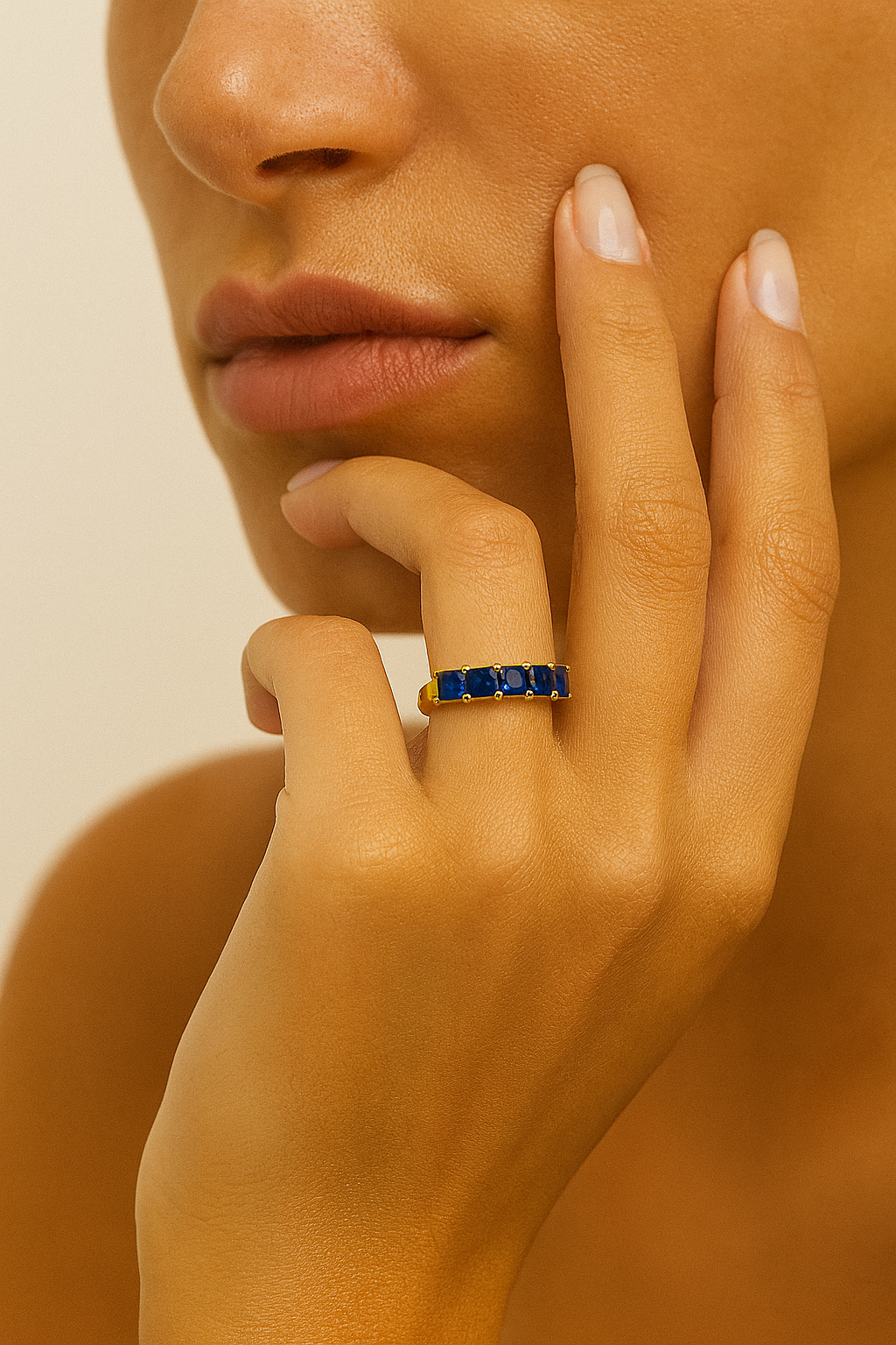 Princess Crown Gold Plated Anti-Tarnish Ring