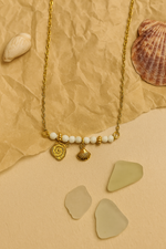 Minimalist Shell Gold Necklace