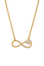 Infinite Sparkle Gold Necklace
