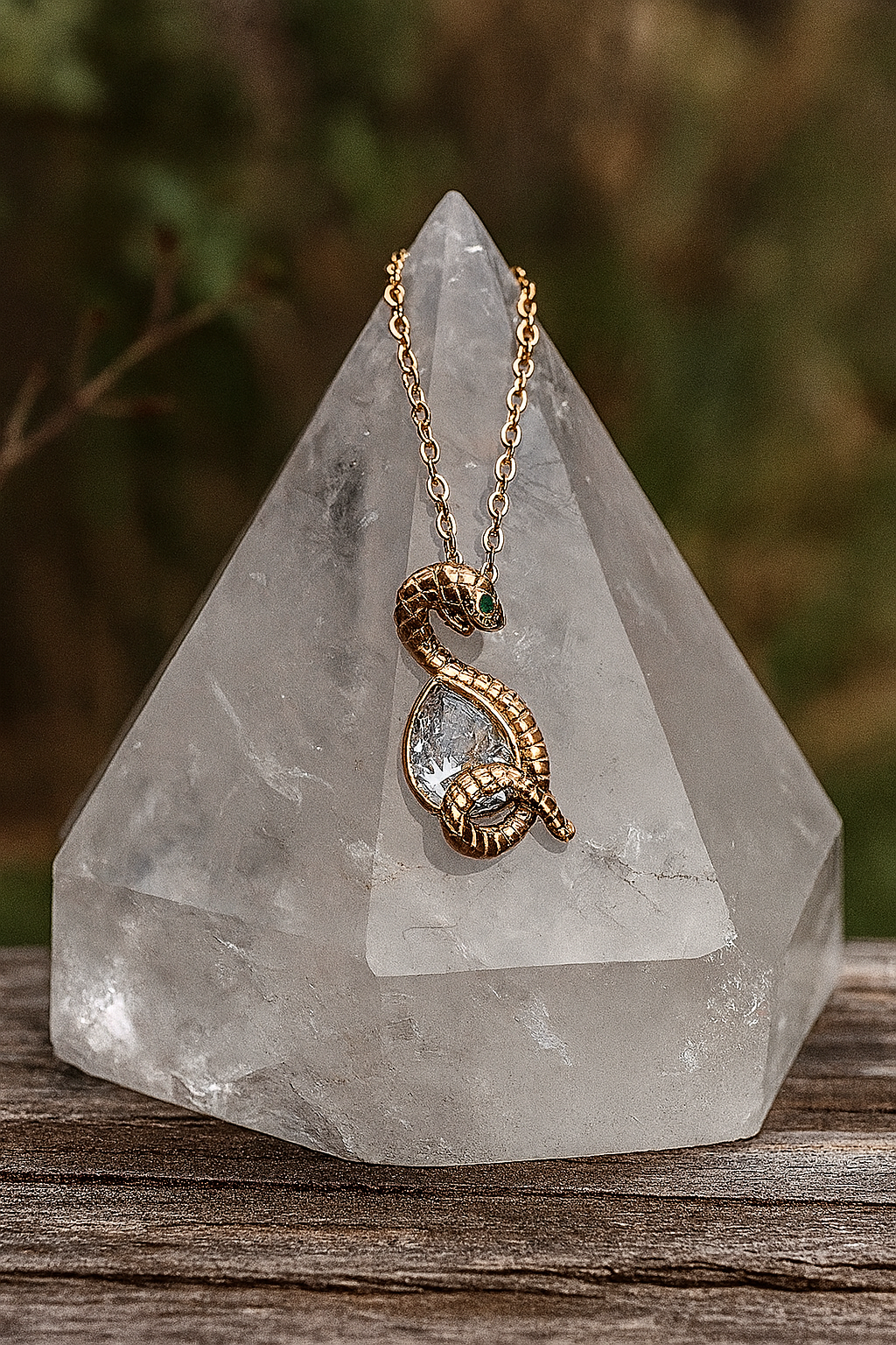 Regal Serpent Necklace