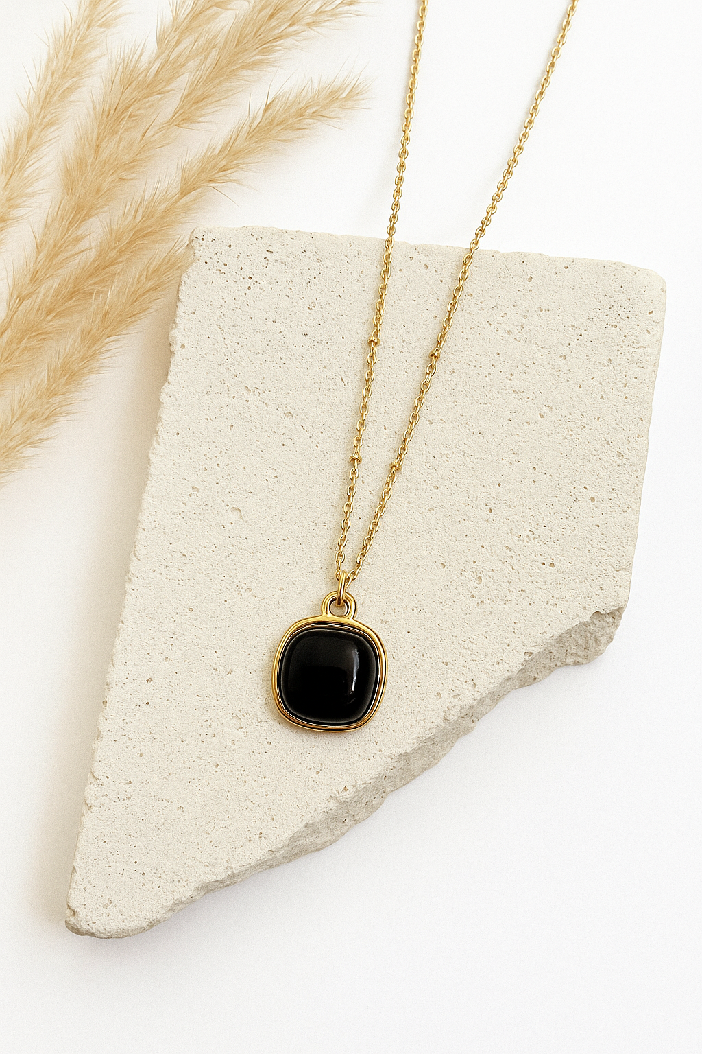 Rose Gold Mystique Medallion Necklace