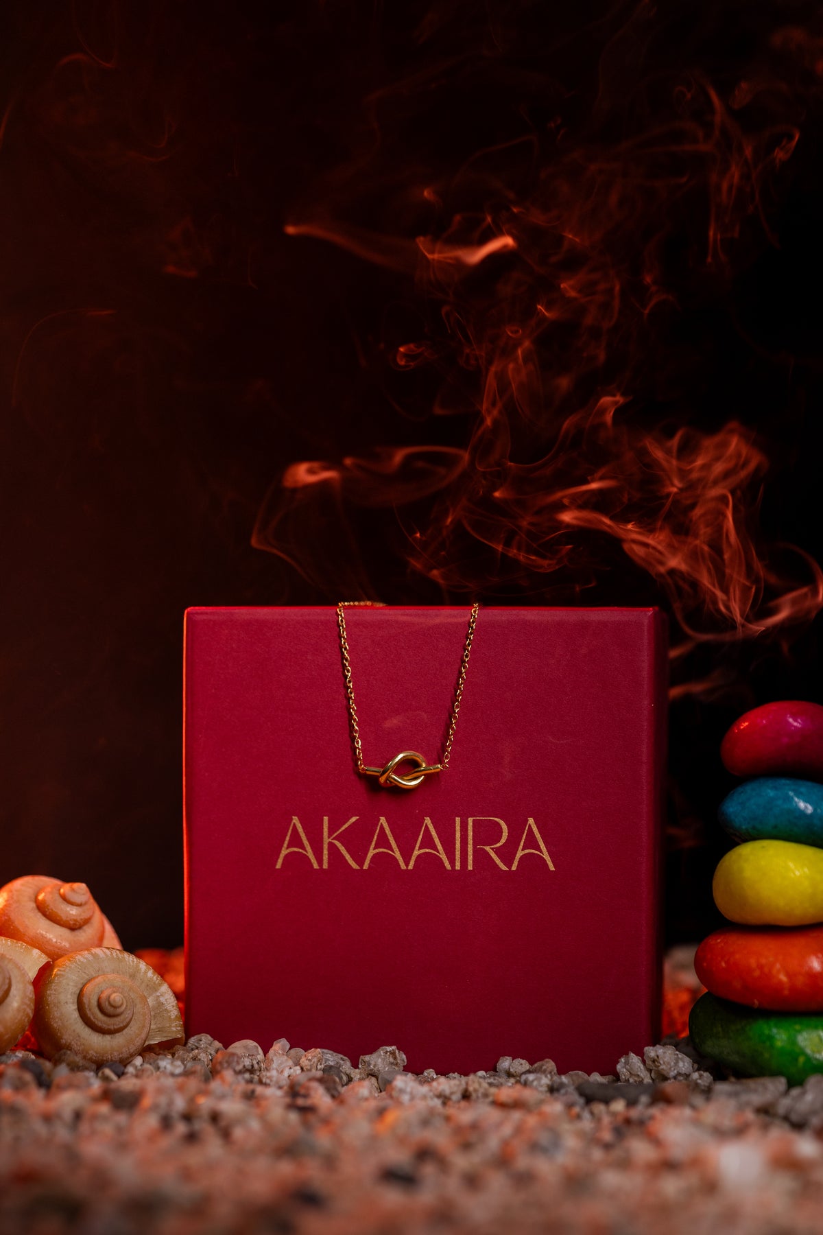 Knot of Affection Gold Necklace