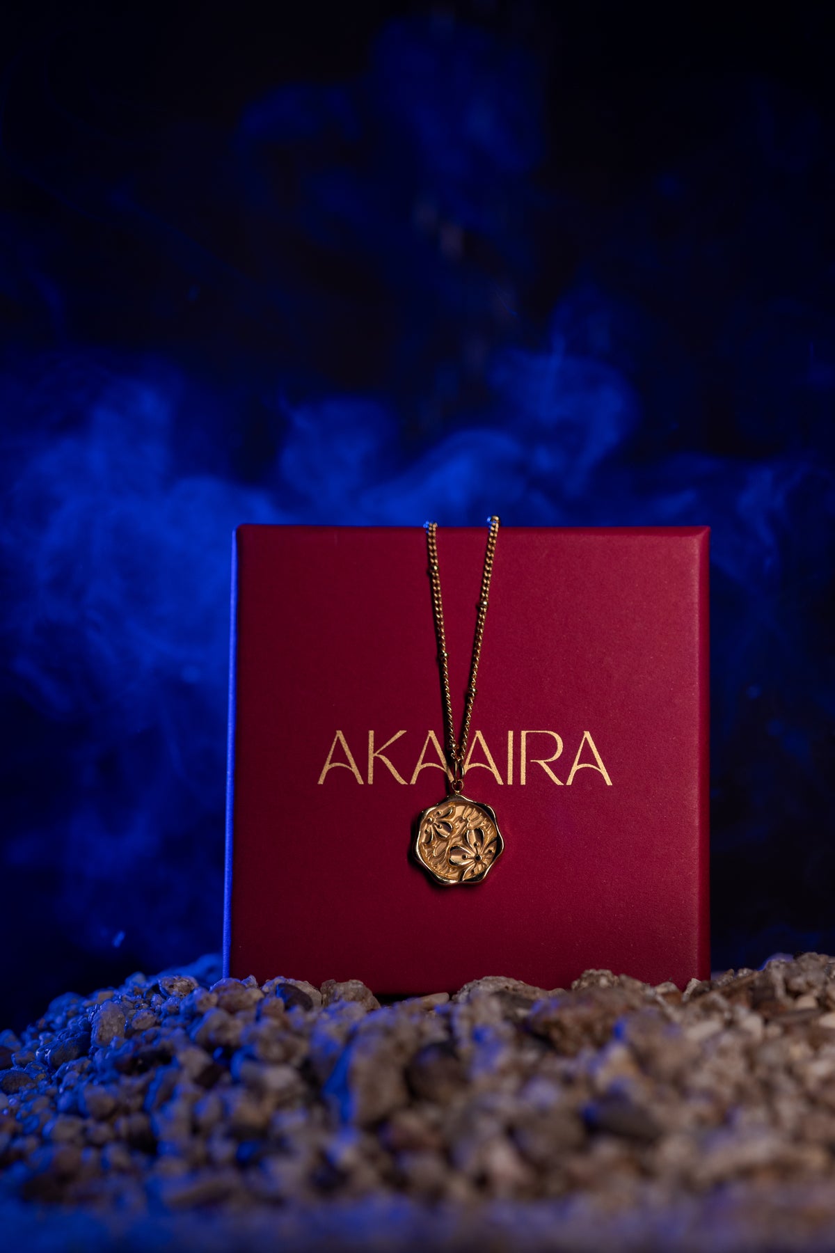 Solstice bloom golden Necklace