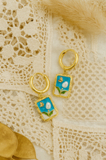 Daydreamer Gold Drop Earings