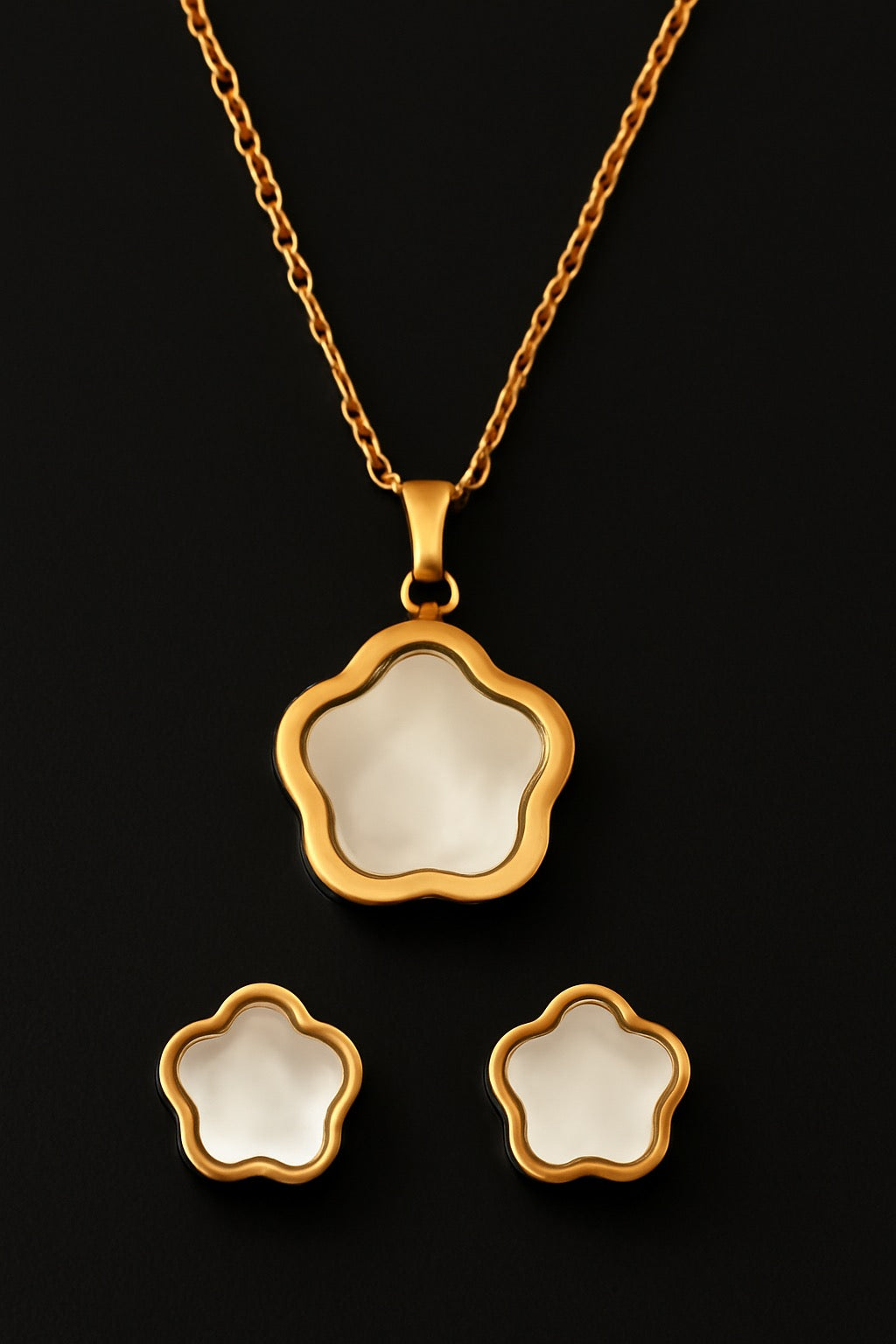 Ivory Blossom Duo Rose Gold Combo