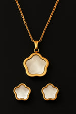 Ivory Blossom Duo Rose Gold Combo