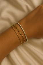 The Trio Stack Gold Bracelet