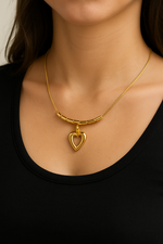 Urban Heart Gold Necklace