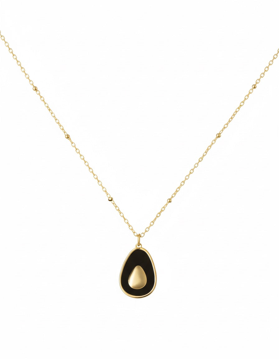 The Avo Charm Rose Gold Necklace