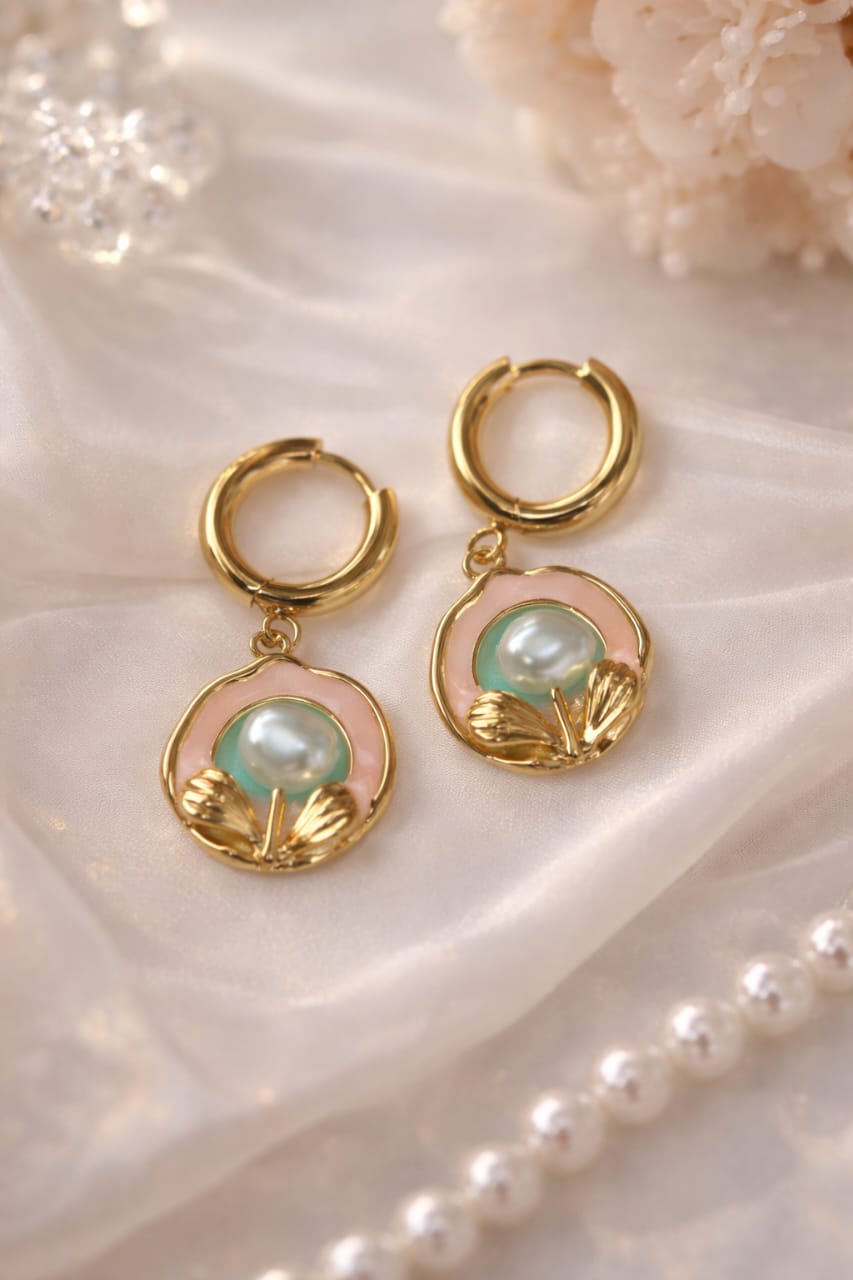 Aura Charm DangleEarrings