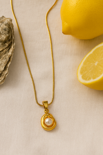 Tidepool Pearl Gold Necklace