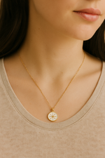 Serene Star Rose Gold Necklace